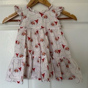 Pink Chicken Santa Dress